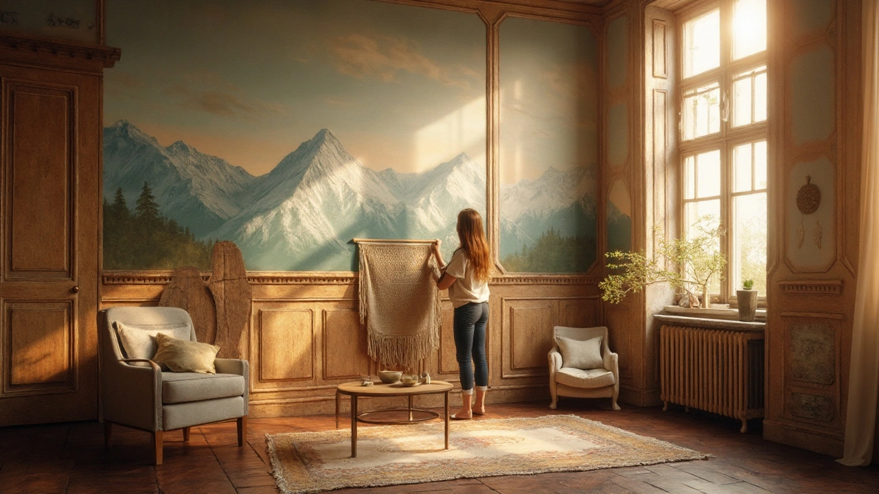Wanddekoration: Ideen, Materialien und praktische Tipps