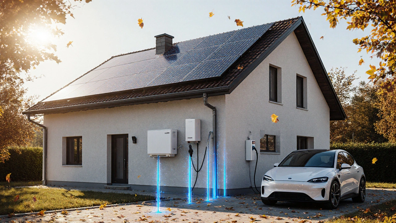 Sektorkopplung im Haus: PV, Speicher und Wärmepumpe optimal kombinieren