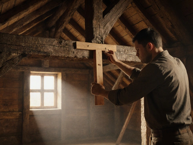 Holzschäden saniert: Tragende Balken ersetzt, Optik erhalten