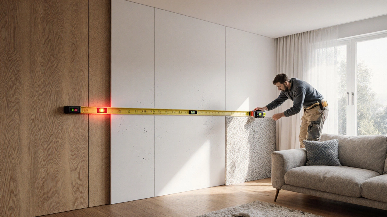 Wandpaneele montieren: Holz, MDF und Akustikpaneele richtig anbringen
