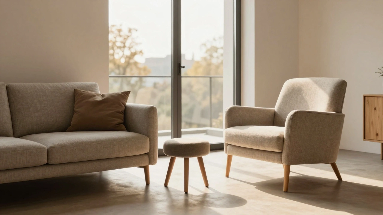 Sessel und Hocker im Wohnzimmer: So positionierst du zusätzliche Sitzplätze perfekt