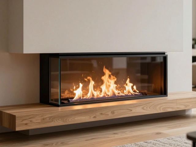 Kamin und Ofen im Wohnzimmer: Design und Funktion perfekt vereinen