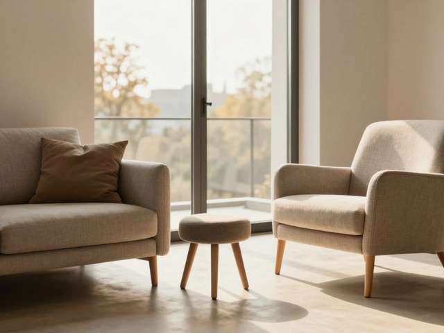 Sessel und Hocker im Wohnzimmer: So positionierst du zusätzliche Sitzplätze perfekt