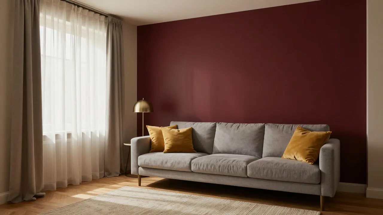 Akzentfarben im Wohnzimmer: So setzt du Mut zur Farbe richtig ein