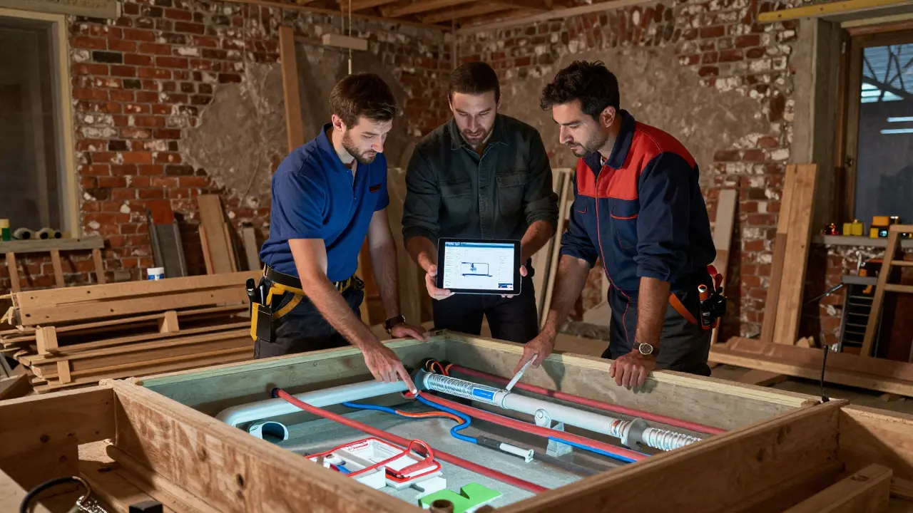 Schnittstellenplanung bei Heizung, Elektro und Sanitär im Bestand: So vermeiden Sie teure Baufehler