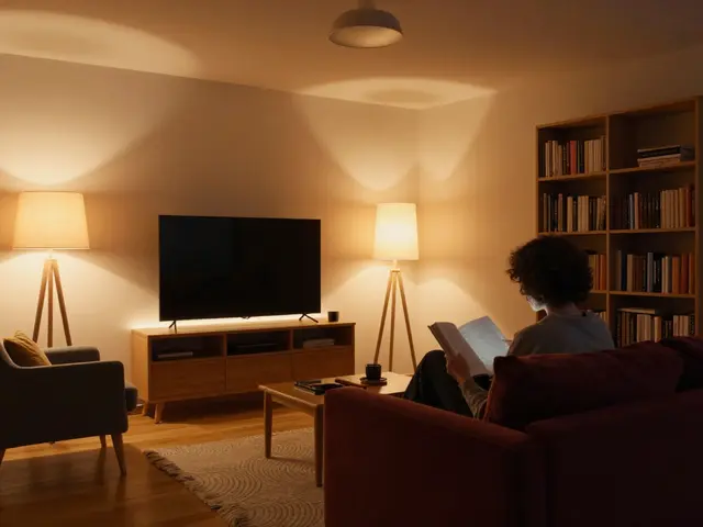 Lichtszene fürs Wohnzimmer: So sparen Sie Energie und steigern den Komfort