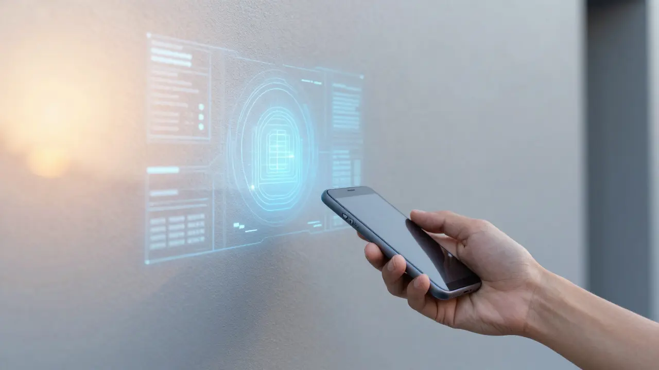 Digitale Dokumentation unterstützt professionelle Fassadewartung.