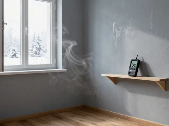 Baufeuchte in neuen Putzen: So lüften und trocknen Sie richtig