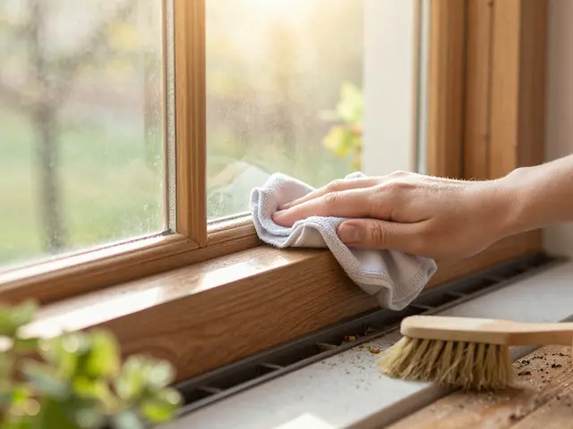 Fensterrahmen reinigen und warten: Die richtige Pflege im Jahreslauf