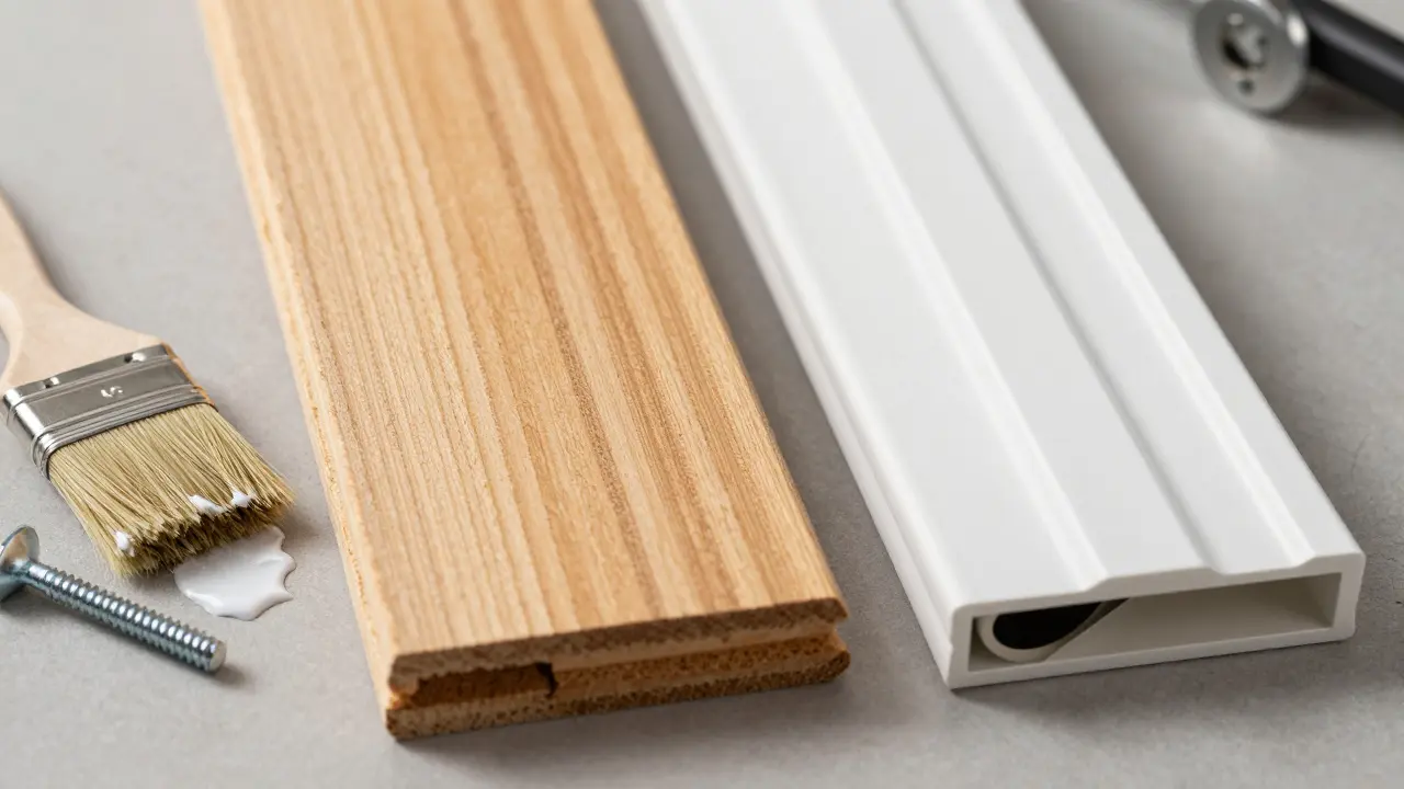 Holz- und Kunststoffverkleidungsmaterialien für Dachsanierung
