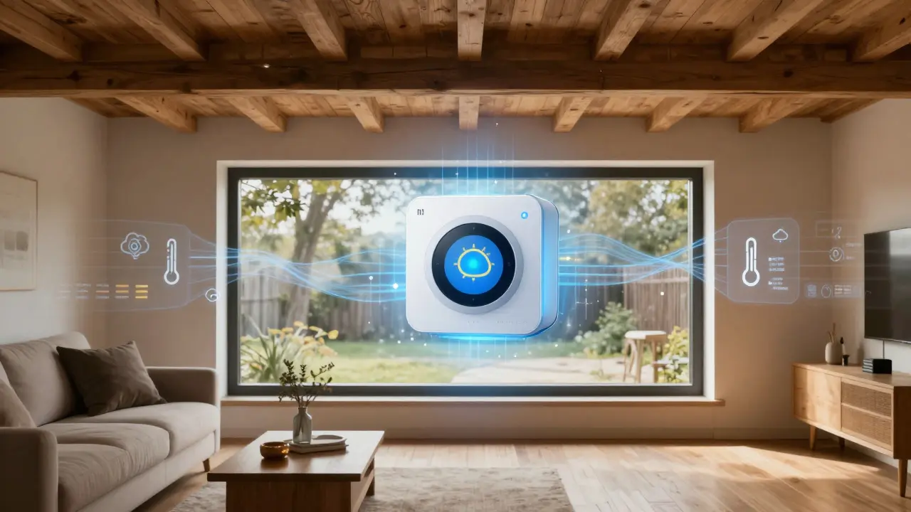 Smart-Home-Steuerung für Kellerlüftung und Feuchtigkeitskontrolle