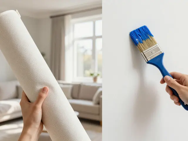 Tapeten vs. Farbe: Design, Kosten und Optik im direkten Vergleich