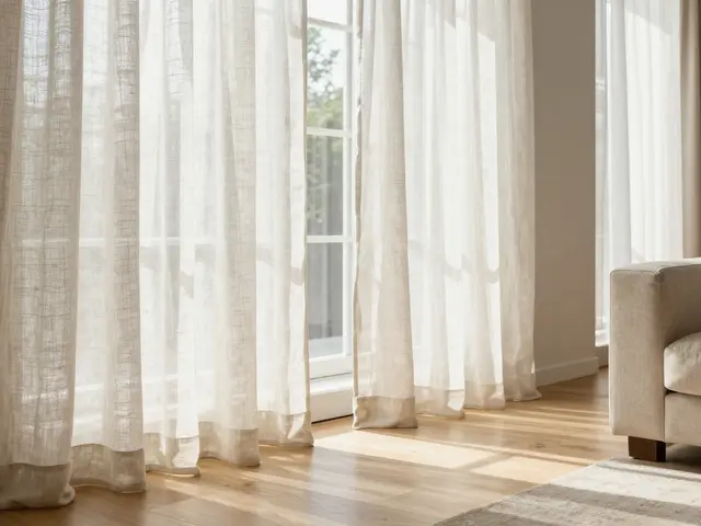 Vorhänge im Wohnzimmer: Material, Farbe & Stil richtig wählen