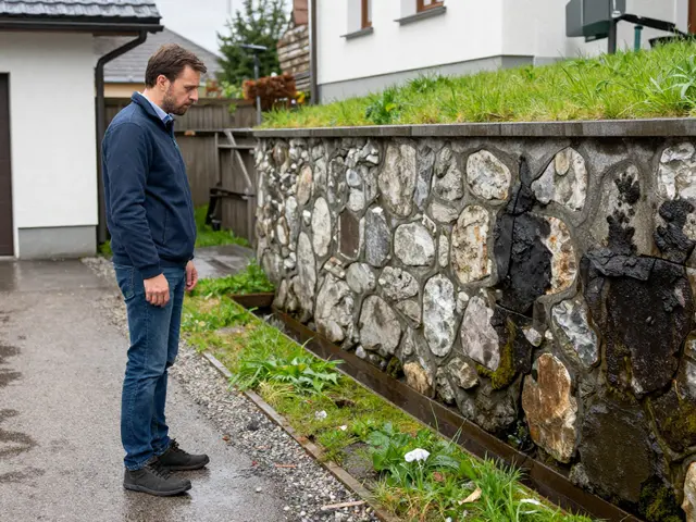 Außenanlagen und Entwässerung bei der Hausbesichtigung richtig beurteilen