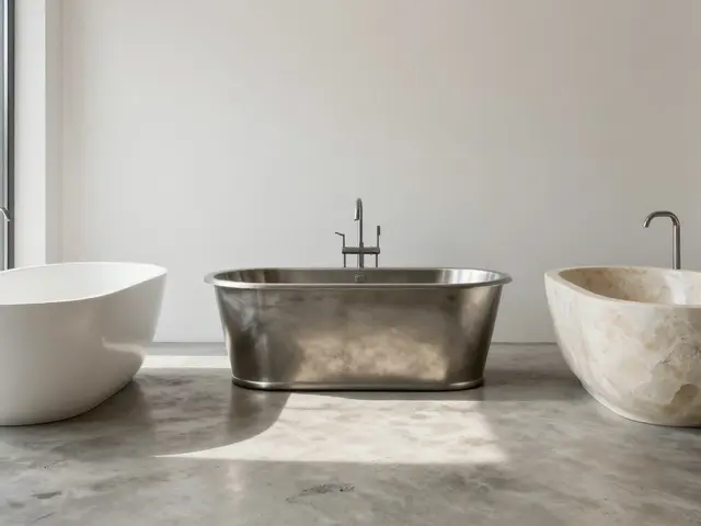 Badewannenmaterialien im Vergleich: Acryl, Stahl-Email oder Mineralguss?
