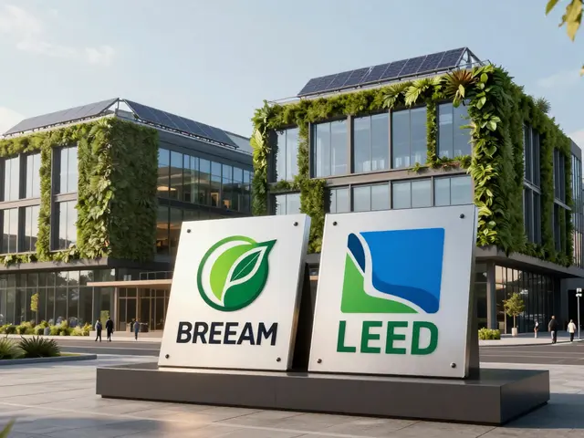 BREEAM vs. LEED: Der ultimative Vergleich grüner Gebäudezertifizierungen