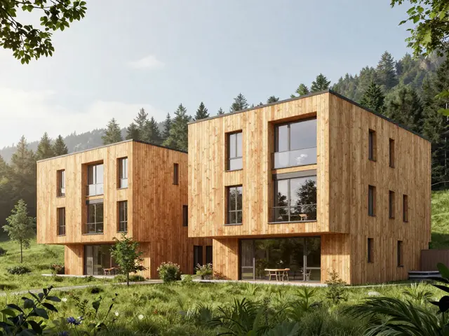 Holzbau in Wohnimmobilien: Nachhaltigkeit und Brandschutz im Detail
