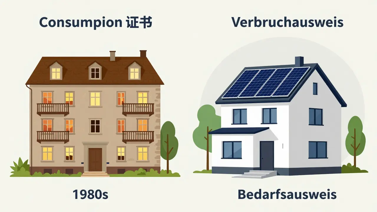 Vergleich: Altbau vs. Neubau für Energieausweis