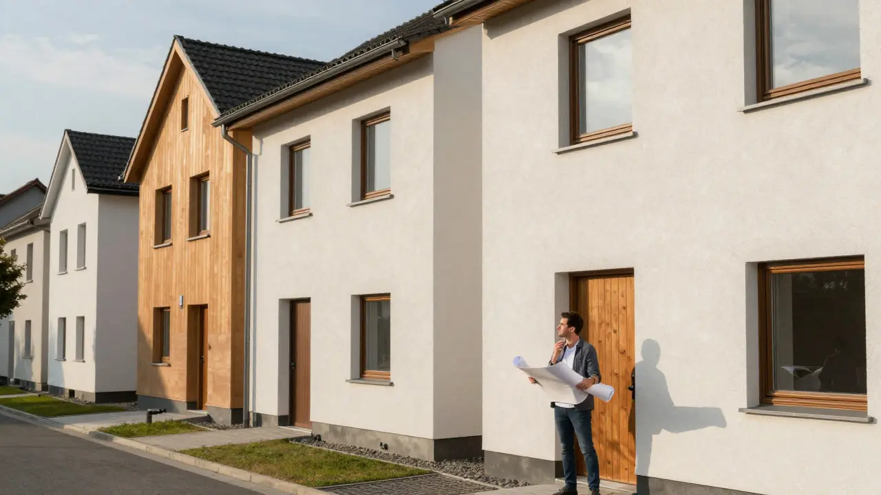 Reihenhaus modernisieren: So beachten Sie die Gemeinschaftsregeln und das WEMoG