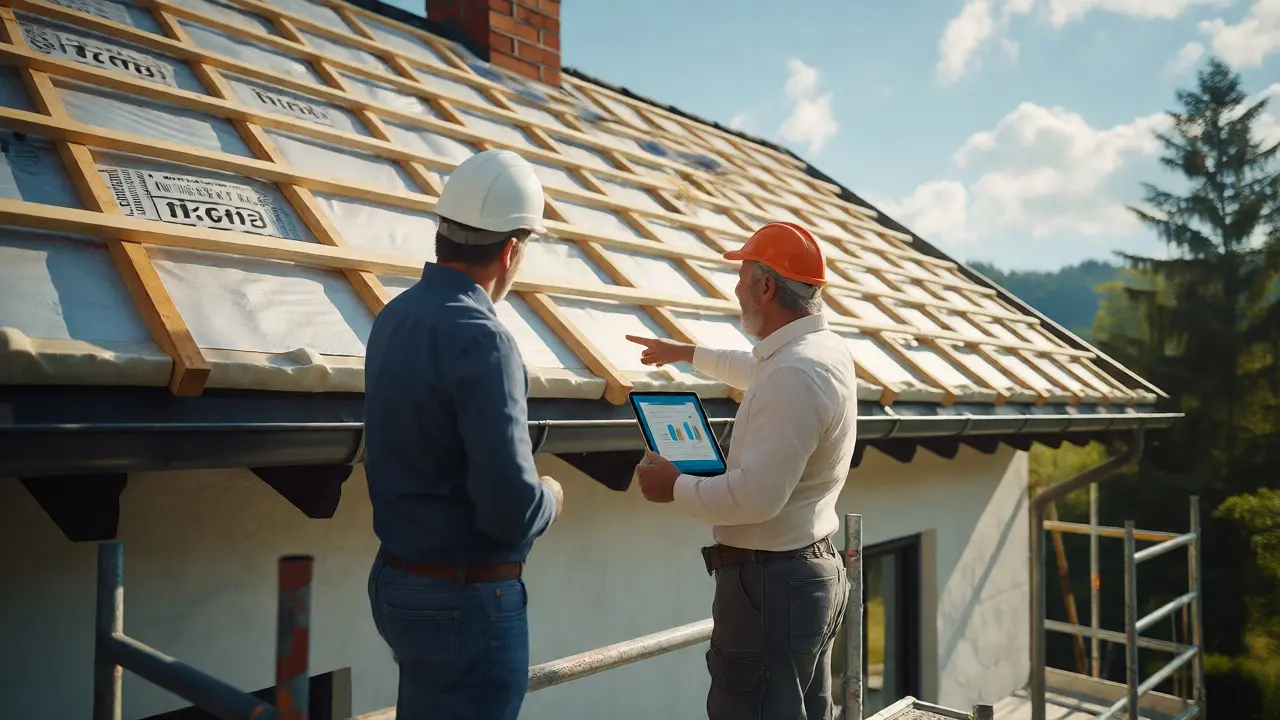 Architekt plant Modernisierung mit Fokus auf Dach und Fassade